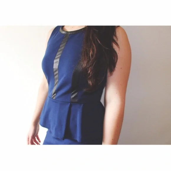 kardashian kollection black peplum dress Kardashian Kollection Peplum Bodycon Dress
